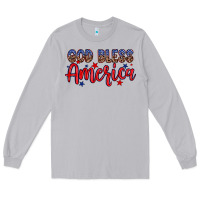 Moon Dust God bless America Long Sleeve Tee - Neo Western