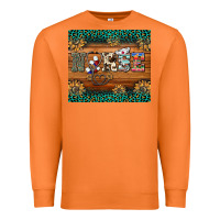 Carrot western nurse glitter leopard sunflowers Premium Sweatshirt - BarkalooDesign