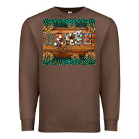 Chestnut western nurse glitter leopard sunflowers Premium Sweatshirt - BarkalooDesign