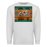 Dove Grey western nurse glitter leopard sunflowers Premium Sweatshirt - BarkalooDesign