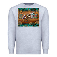 Heather Grey western nurse glitter leopard sunflowers Premium Sweatshirt - BarkalooDesign