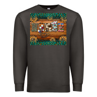 Smoke western nurse glitter leopard sunflowers Premium Sweatshirt - BarkalooDesign