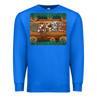 True Royal western nurse glitter leopard sunflowers Premium Sweatshirt - BarkalooDesign