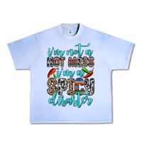 Grape Ice i m not a hot mess i m a spicy disaster Urban Heavy Tee - Zillion Design Studio