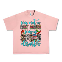 Salmon i m not a hot mess i m a spicy disaster Urban Heavy Tee - Zillion Design Studio