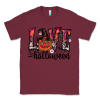 Burgundy love halloween Classic Tee - CowhideDigitalArt