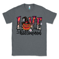 Charcoal Heather love halloween Classic Tee - CowhideDigitalArt