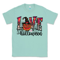 Seafoam love halloween Classic Tee - CowhideDigitalArt