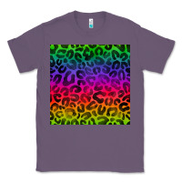 Lavender colorful leopard seamless pattern Classic Tee - BundleAndBundleShop