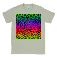Matcha colorful leopard seamless pattern Classic Tee - BundleAndBundleShop