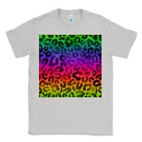 Moon Dust colorful leopard seamless pattern Classic Tee - BundleAndBundleShop