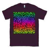 Plum colorful leopard seamless pattern Classic Tee - BundleAndBundleShop