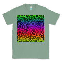 Sage colorful leopard seamless pattern Classic Tee - BundleAndBundleShop