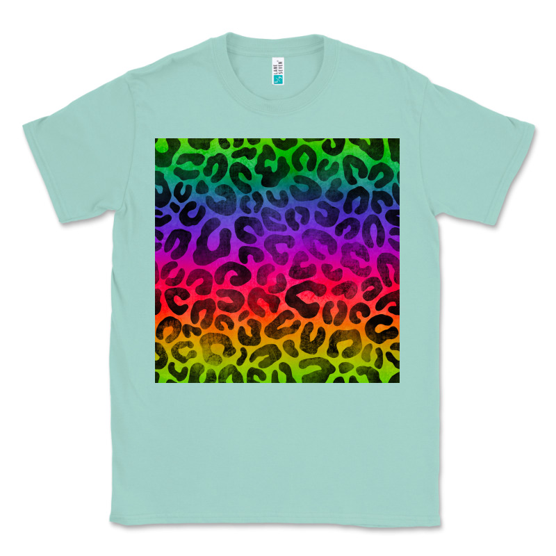 Colorful Leopard Seamless Pattern Classic Tee by BundleAndBundleShop | Teevron