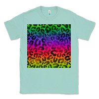 Seafoam colorful leopard seamless pattern Classic Tee - BundleAndBundleShop