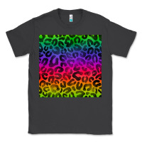 Smoke colorful leopard seamless pattern Classic Tee - BundleAndBundleShop