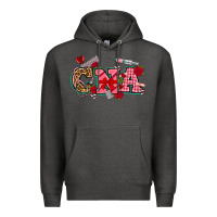 Charcoal Heather valentines day cna Premium Hoodie - NancyCooperArtShop