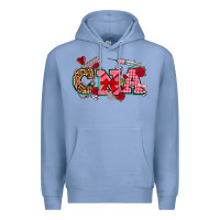 Colony Blue valentines day cna Premium Hoodie - NancyCooperArtShop