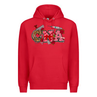 Red valentines day cna Premium Hoodie - NancyCooperArtShop