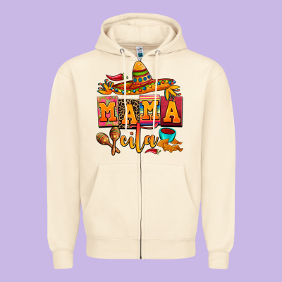 Mama Cita Cinco De Mayo Zipper Hoodie Designed By Adodesignshop