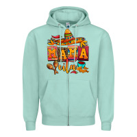 Seafoam mama cita cinco de mayo Zipper Hoodie - AdoDesignShop