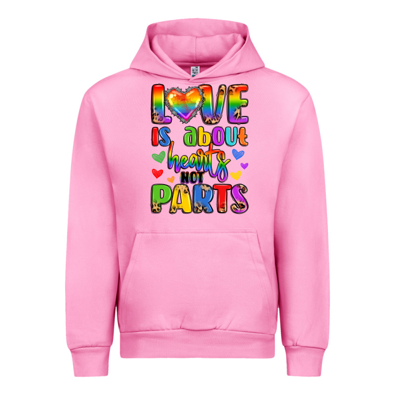 Love Is About Hearts Not Parts Urban Hoodie by LillyAllenDesigns | Teevron