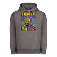 Pigment Tornado love is about hearts not parts Urban Hoodie - LillyAllenDesigns