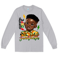 Moon Dust juneteenth black boy Long Sleeve Tee - HRA Design Shop