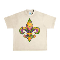Sandshell mardi gras fleur de lis Urban Heavy Tee - RanaPortraitStore