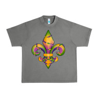 Tornado mardi gras fleur de lis Urban Heavy Tee - RanaPortraitStore