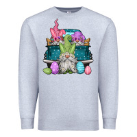 Heather Grey easter gnomes farm truck Premium Sweatshirt - Jasminsmagicworld