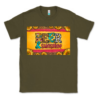 Army Green beer and sunshine skinny metal can holder Classic Tee - HRA Design Shop
