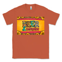 Copper beer and sunshine skinny metal can holder Classic Tee - HRA Design Shop