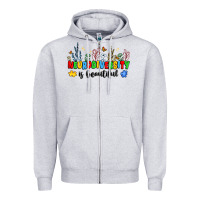 Neurodiversity Is Beautiful Zipper Hoodie | Teevron