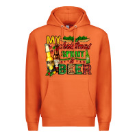 Carrot my christmas spirit is beer with beer bottles Premium Hoodie - AdoDesignShop