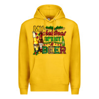 Lemon my christmas spirit is beer with beer bottles Premium Hoodie - AdoDesignShop