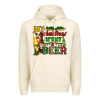 Tofu my christmas spirit is beer with beer bottles Premium Hoodie - AdoDesignShop
