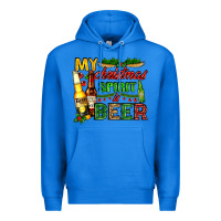 True Royal my christmas spirit is beer with beer bottles Premium Hoodie - AdoDesignShop