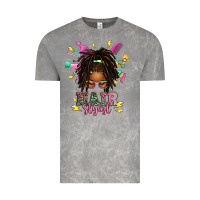Afro Locs Hair Stylist Messy Bun Tbw Vintage Tee | Teevron