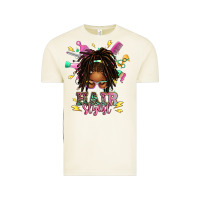 Vintage Arctic afro locs hair stylist messy bun tbw Vintage Tee - texasbilliewilder