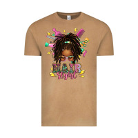 Vintage Camel afro locs hair stylist messy bun tbw Vintage Tee - texasbilliewilder