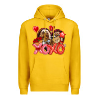 Lemon xo xo with leopard and cowhide heart Premium Hoodie - NancyCooperArtShop