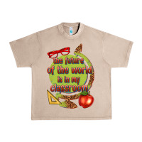 French Oak the future of the world is in my classroom Urban Heavy Tee - texasbilliewilder