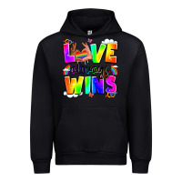 Black love always wins Urban Hoodie - LillyAllenDesigns