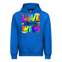 Cobalt love always wins Urban Hoodie - LillyAllenDesigns