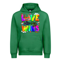 Emerald love always wins Urban Hoodie - LillyAllenDesigns