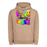 Pigment Burro love always wins Urban Hoodie - LillyAllenDesigns