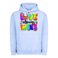 Pigment Grape Ice love always wins Urban Hoodie - LillyAllenDesigns