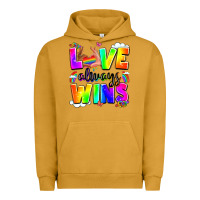 Pigment Peanut Butter love always wins Urban Hoodie - LillyAllenDesigns