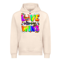 Sandshell love always wins Urban Hoodie - LillyAllenDesigns